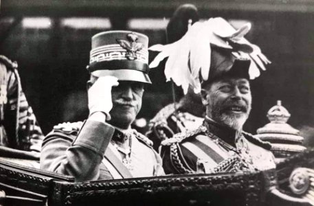 H.M. King Victor Emmanuel III and H.M. King George V