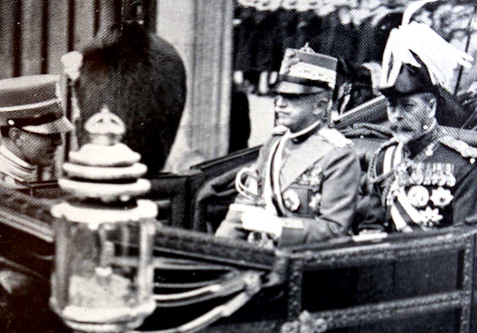 H.M. King George V and H.M. Victor Emmanuel III of Italy