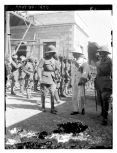 H.S. (i.e., Herbert Samuel) arrival, June 30, 1920 LOC matpc.11625