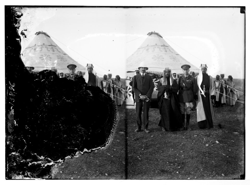 H.S. (i.e., Herbert Samuel) at Amman LOC matpc.04764