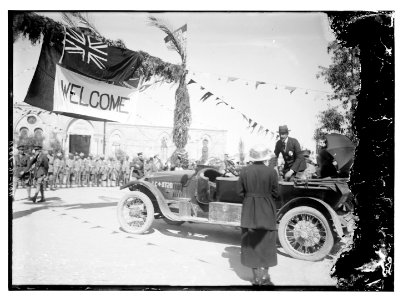 H.S. (i.e., Herbert Samuel) welcome to Beersheba, Nov. 16, 1920 LOC matpc.10390