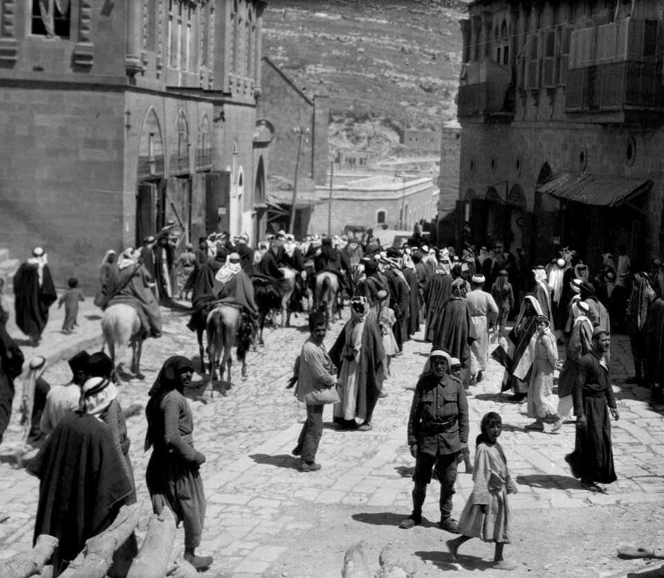 H.S. (i.e., Herbert Samuel) at Amman, Apr. 17-19, 1921 LOC matpc.22561 (cropped)