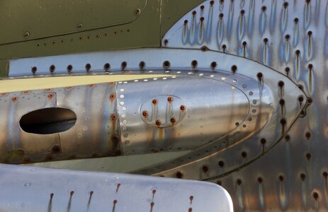Fighter plane fuselage