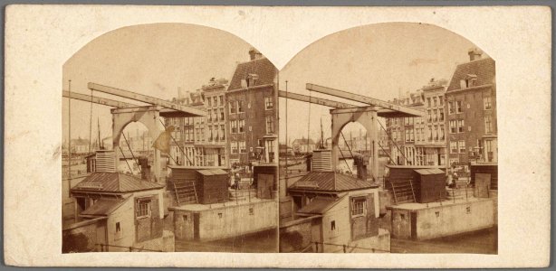 Haarlemmersluis in het Singel