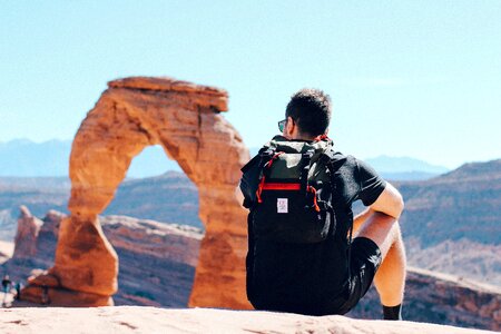 Travel outdoor hiking photo