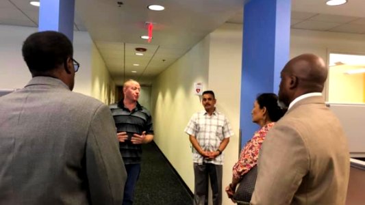 Haaland Tours VA Facility, Receives Briefing on Efforts to Improve Services for Veterans