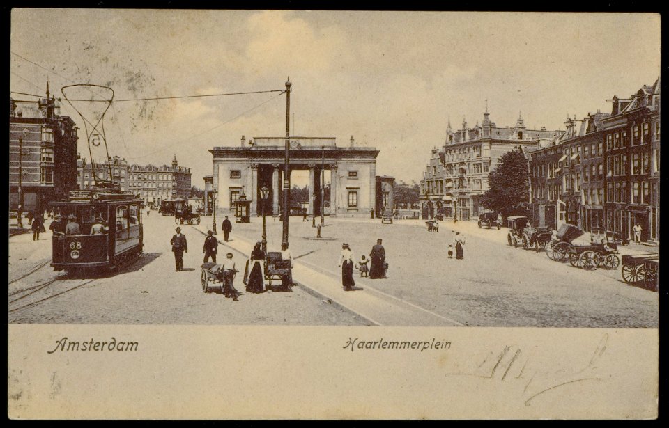 Haarlemmerpoort, Haarlemmerplein 50, Afb PBKD00074000008