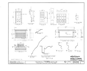 HABS NY,14-RED,1- (sheet 9 of 9) - Martin Homestead, U.S. Route 9, Red Hook, Dutchess County, NY - LOC - hhh.ny0912.sheet.00009a