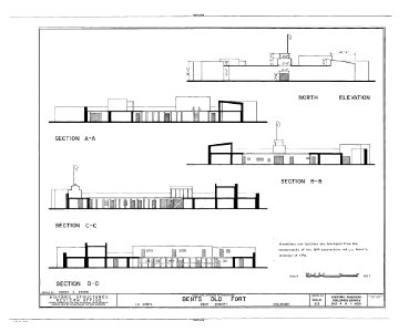 HABS COLO,6-LAJUNT,1- (sheet 4 of 4) - Old Fort Bent, La Junta, Otero County, CO 00004v