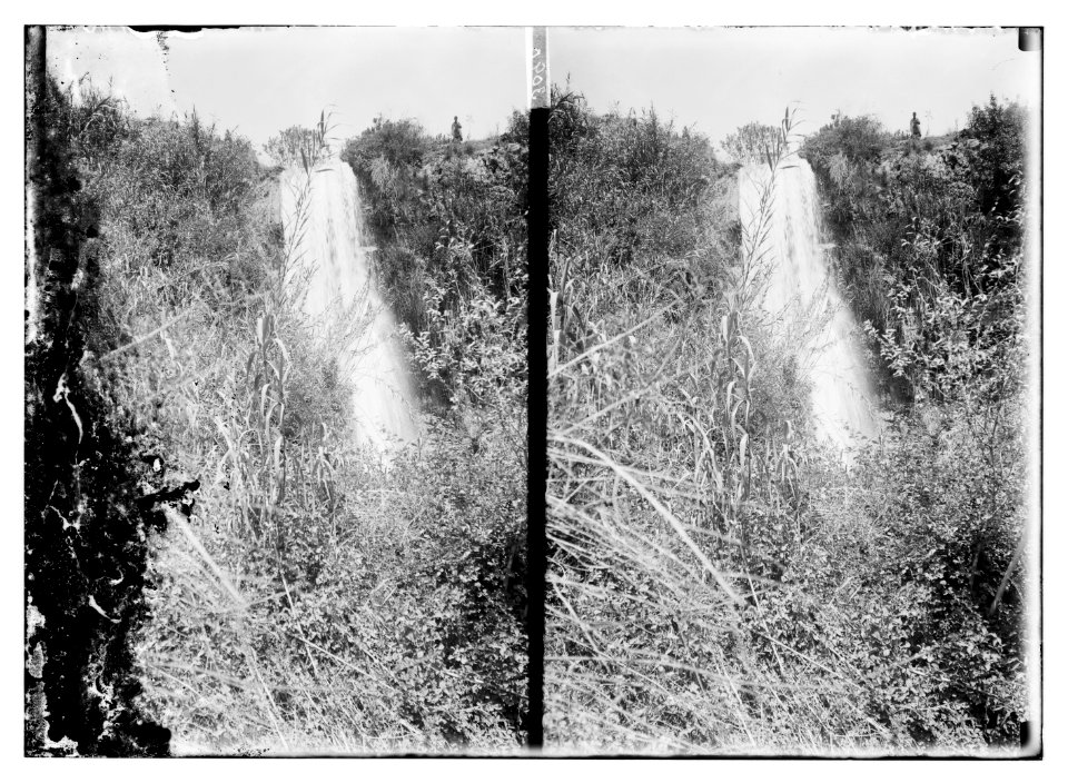 East of the Jordan and Dead Sea. Waterfall at Jerash LOC matpc.06463