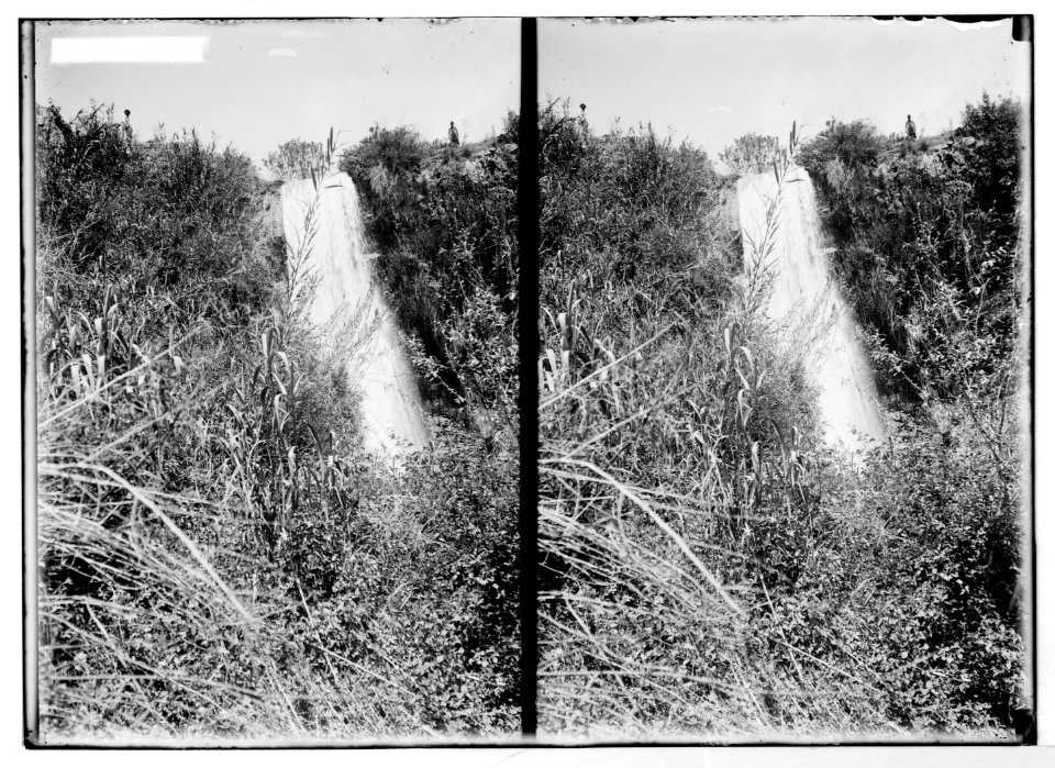 East of the Jordan and Dead Sea. Waterfall at Jerash LOC matpc.05344