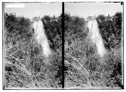 East of the Jordan and Dead Sea. Waterfall at Jerash LOC matpc.05344