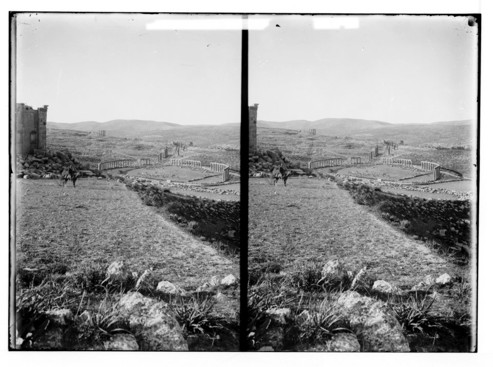 East of the Jordan and the Dead Sea. General view of Jerash LOC matpc.02259