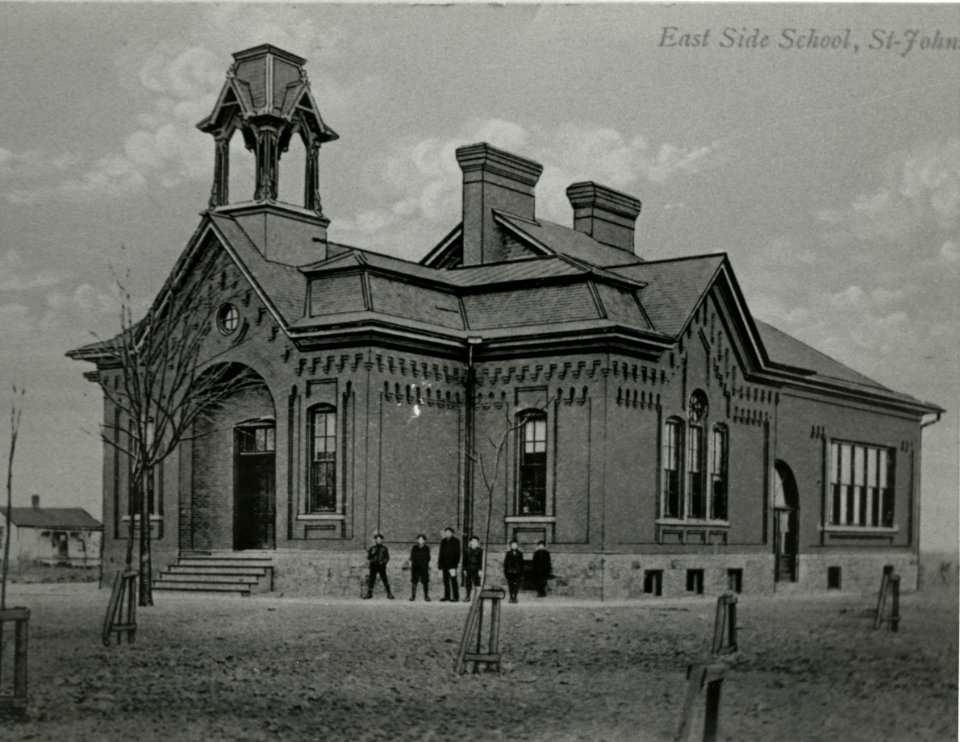 East Ward School St Johns MI 1910