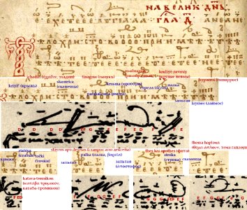 Easter koinonikon of the Kievan Rus with Kondakarian notation