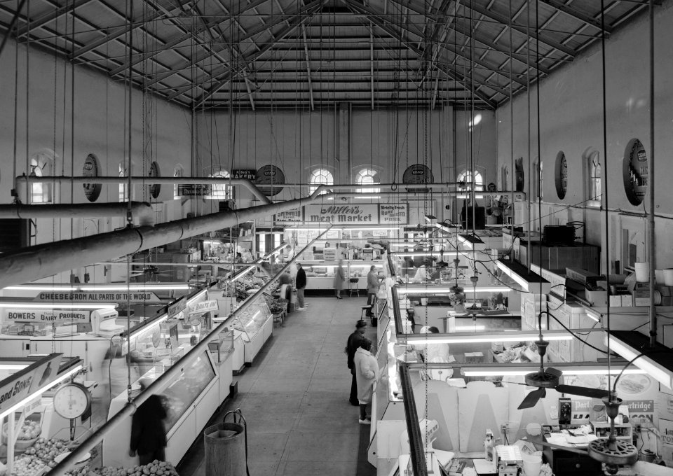 Eastern market interior
