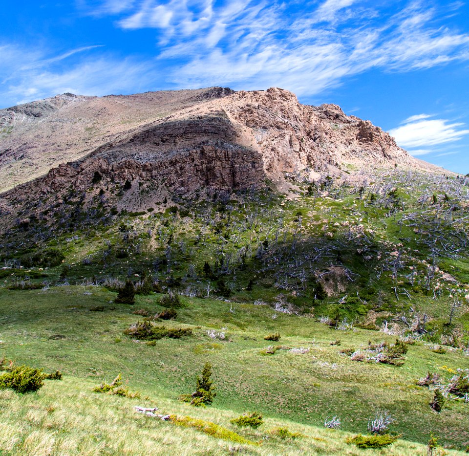Eastern lobe of Spot Mountain