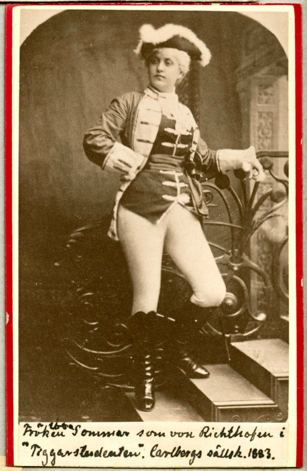 Ebba Sommar, rollporträtt - SMV - H7 164