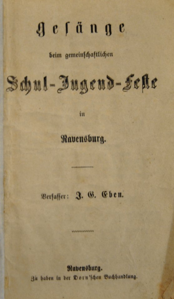 Eben Gesänge Schul-Jugend-Fest 01