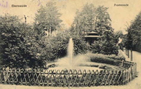 Eberswalde, Brandenburg - Promenade (Zeno Ansichtskarten)
