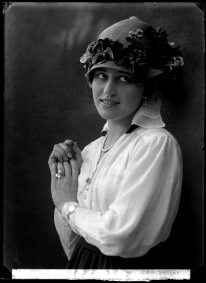 Ebon Strandin, dancer, portrait 1913 - SMV - GS071