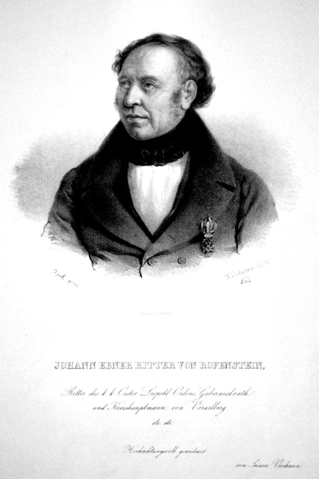 Ebner von Rofenstein Litho