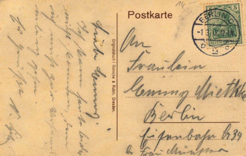Eberswalde, Brandenburg - Aussichtsturm (back) (Zeno Ansichtskarten)