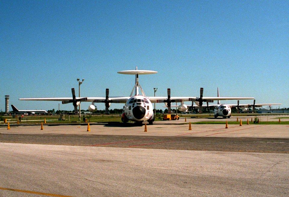 EC-130V front view at CGAS Clearwater 1993