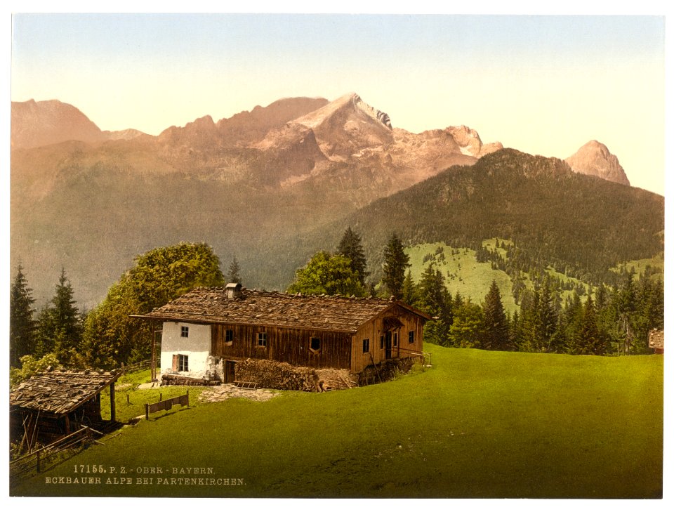 Eckbauer Alp, Partenkirchen, Upper Bavaria, Germany-LCCN2002696277