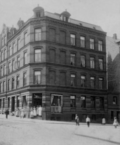Eckhaus Weberstraße 2 - Kirchhofallee 8 (Kiel 44.991)