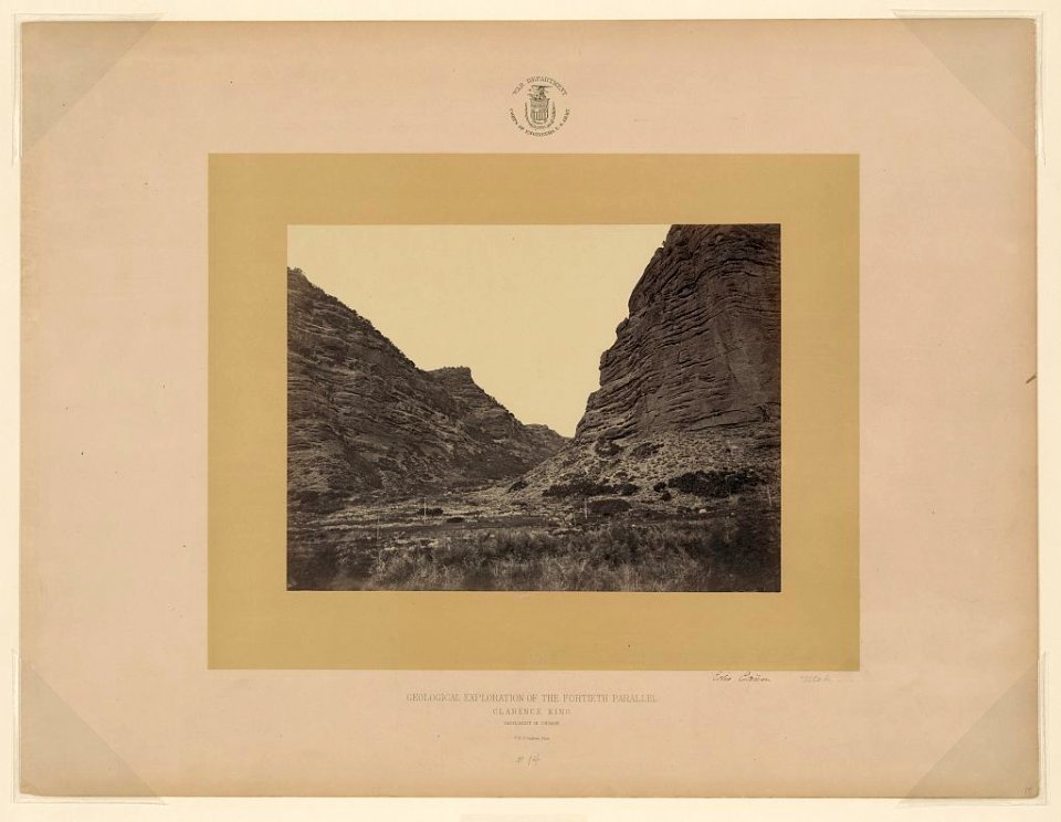 Echo Cañon (Utah) - T. H. O'Sullivan, phot. LCCN2006677738
