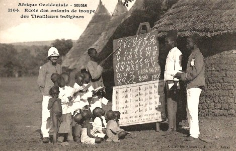 Ecole des enfants de troupe des Tirailleurs indigènes (AOF)