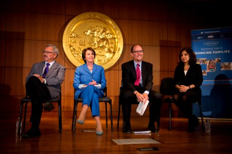 Ed Lee, Nancy Pelosi, Thomas Perez, and Neera Tanden, 2014