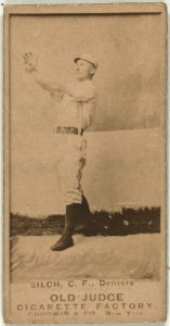 Ed Silch, Denver Team, baseball card portrait LCCN2008675074