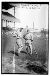 Eddie Collins & Manager Kid Gleason, Chicago AL (baseball) LCCN2014711117