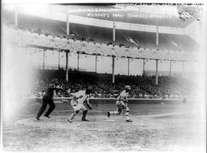 Eddie Murphy, batting for Philadelphia AL, Apr. 15, 1914 (baseball) LCCN2001704366