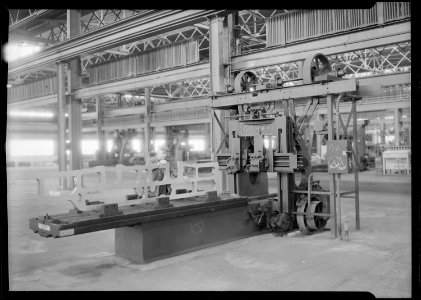 Eddystone, Pennsylvania - Railroad parts. Baldwin Locomotive Works. (Machinery.) - NARA - 518733 photo