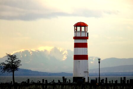 Sky coast landscape