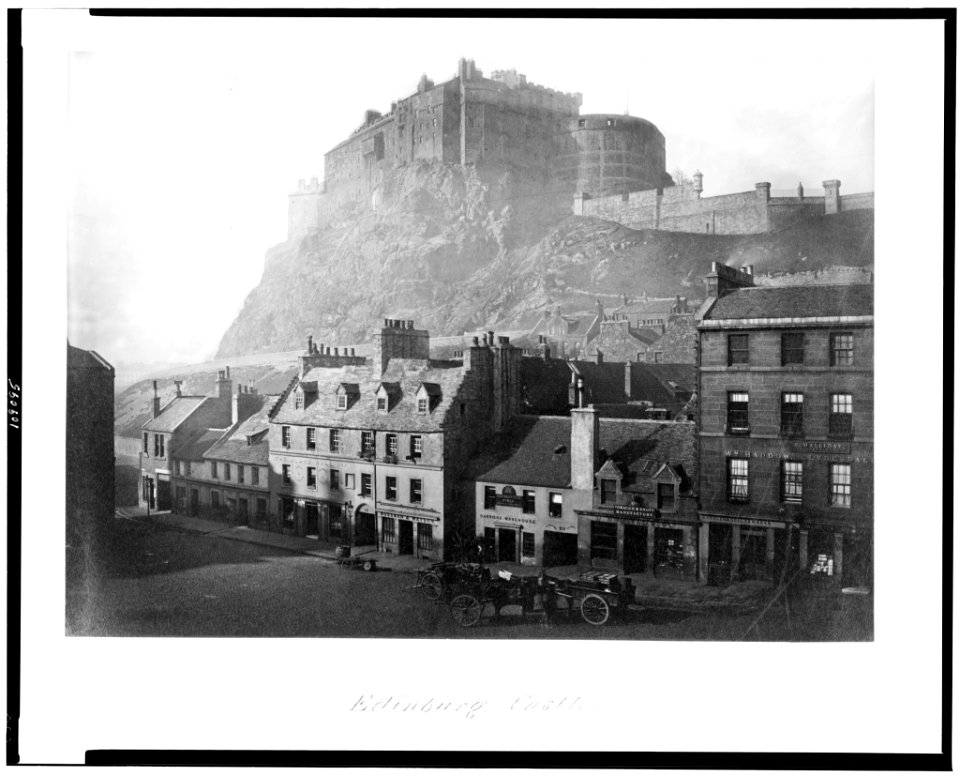 Edinburgh. Castle LCCN94512965