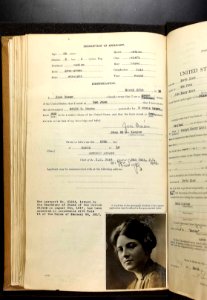 Edith Mason passport pg.1