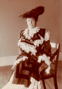 Edith Kermit Carow Roosevelt by Frances Benjamin Johnston photo