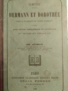 Edition de Hermann et Dorothée de Goethe par Philippe Guthlin (1894)