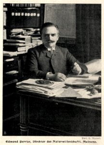 Edmond Perrier, Direktor des Naturwissenschaftlichen Museums, 1906 photo