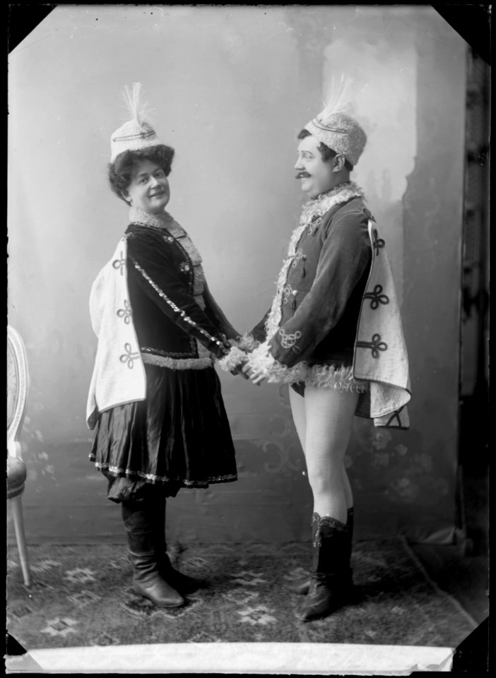 Edla and Helge Kihlberg, dancers - SMV - NB056