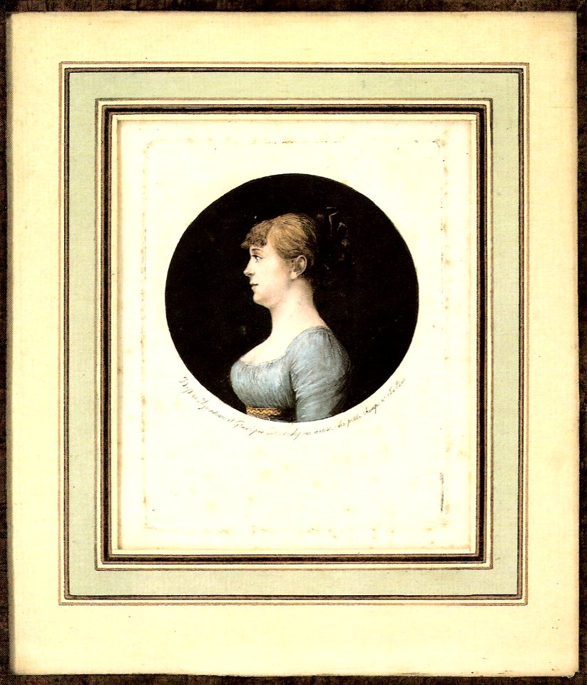 Edmé Quendey-Unbekanntes Mädchen-Pysionotrace ca.1790 (19)