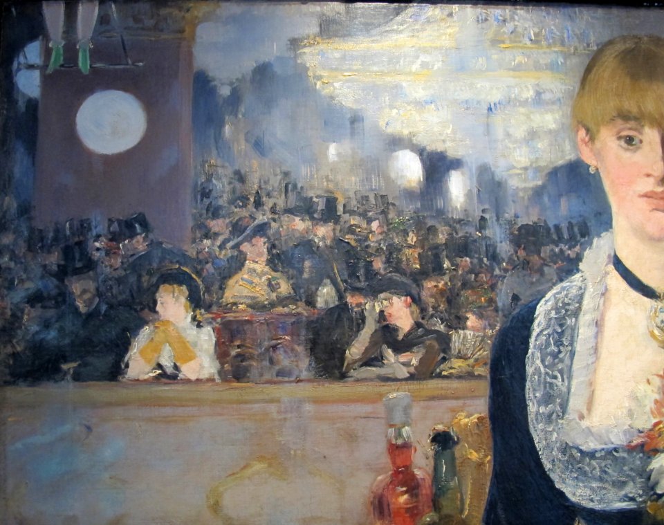 Edouard manet, al bar delle folies-bergere, 1881-1882, 05