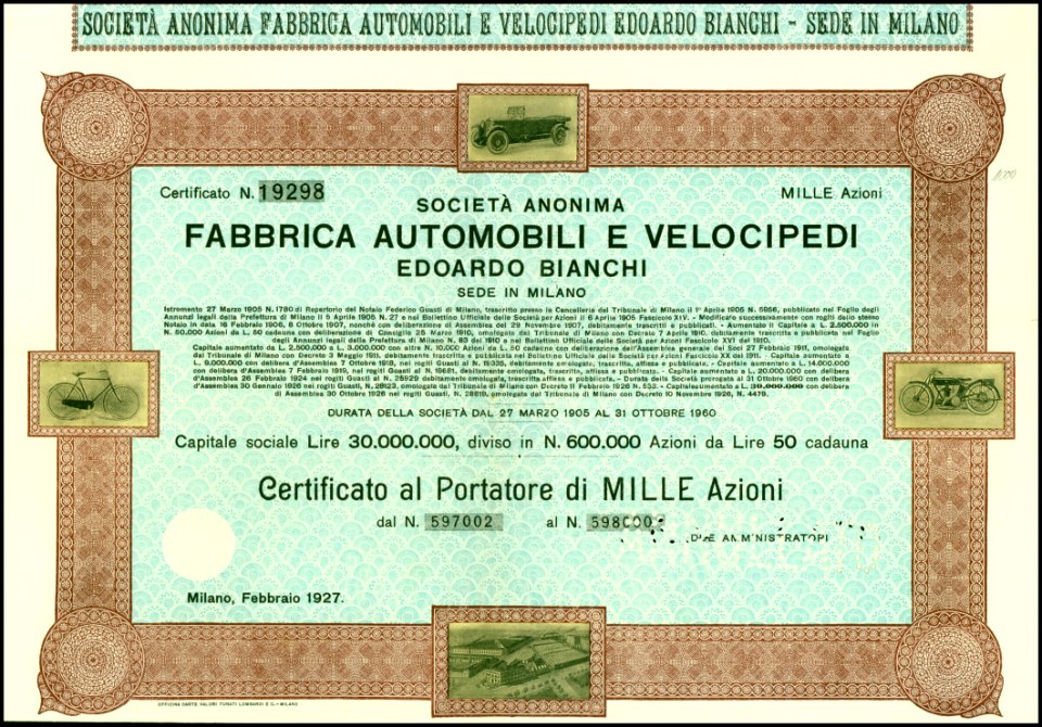 Edoardo Bianchi 1927