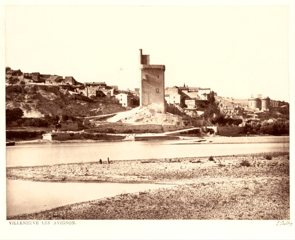 Edouard Baldus Tour Philippe le Bel c1862