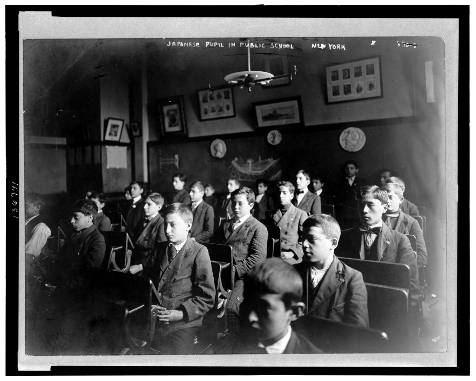 Education and school children - Japanese pupil in public school, New York LCCN2006685061