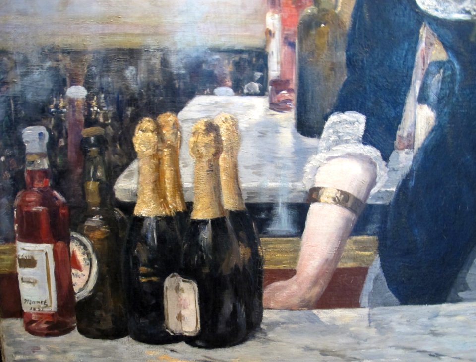 Edouard manet, al bar delle folies-bergere, 1881-1882, 06